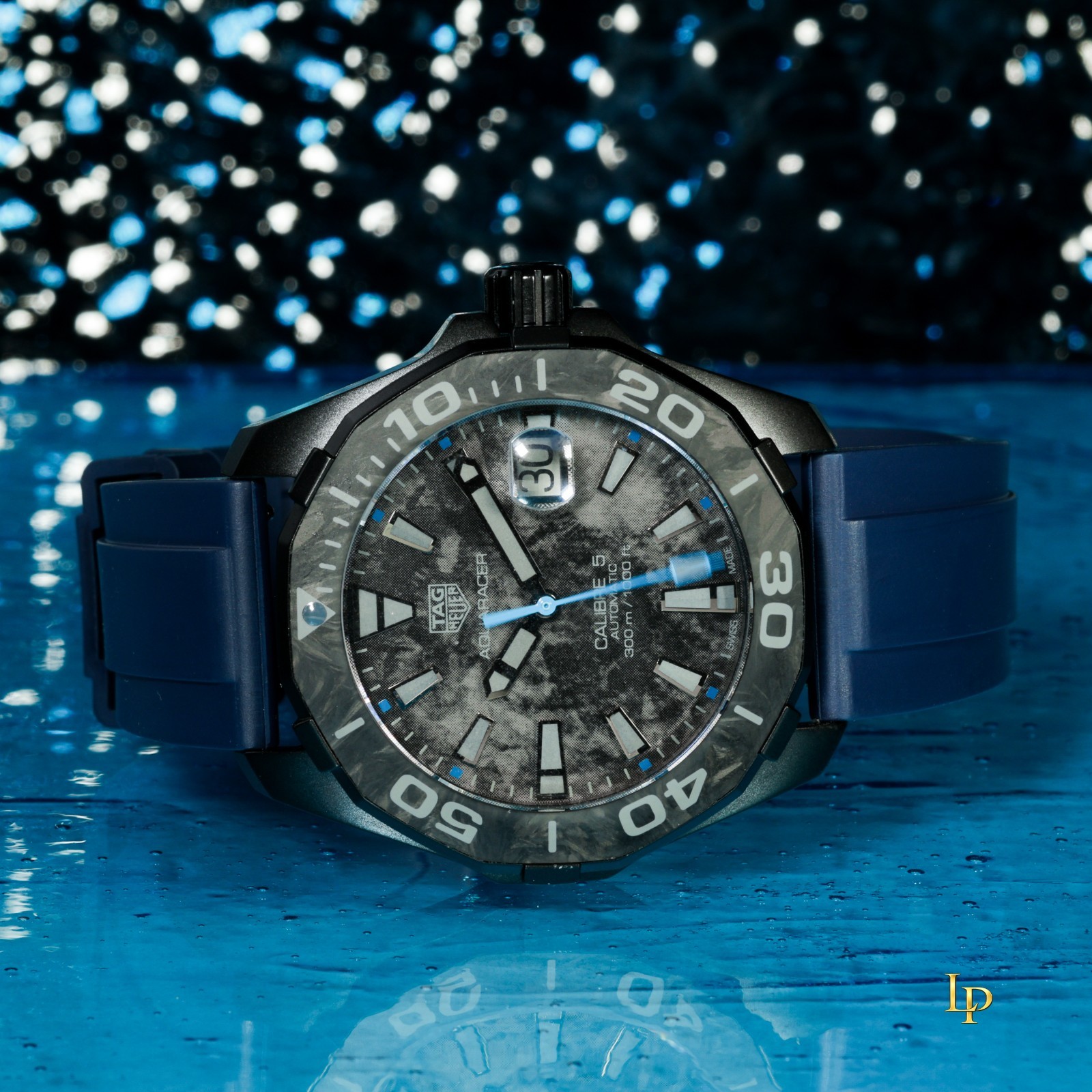 TAG Heuer Aquaracer Men’s Black Watch – WBD218CFC6447