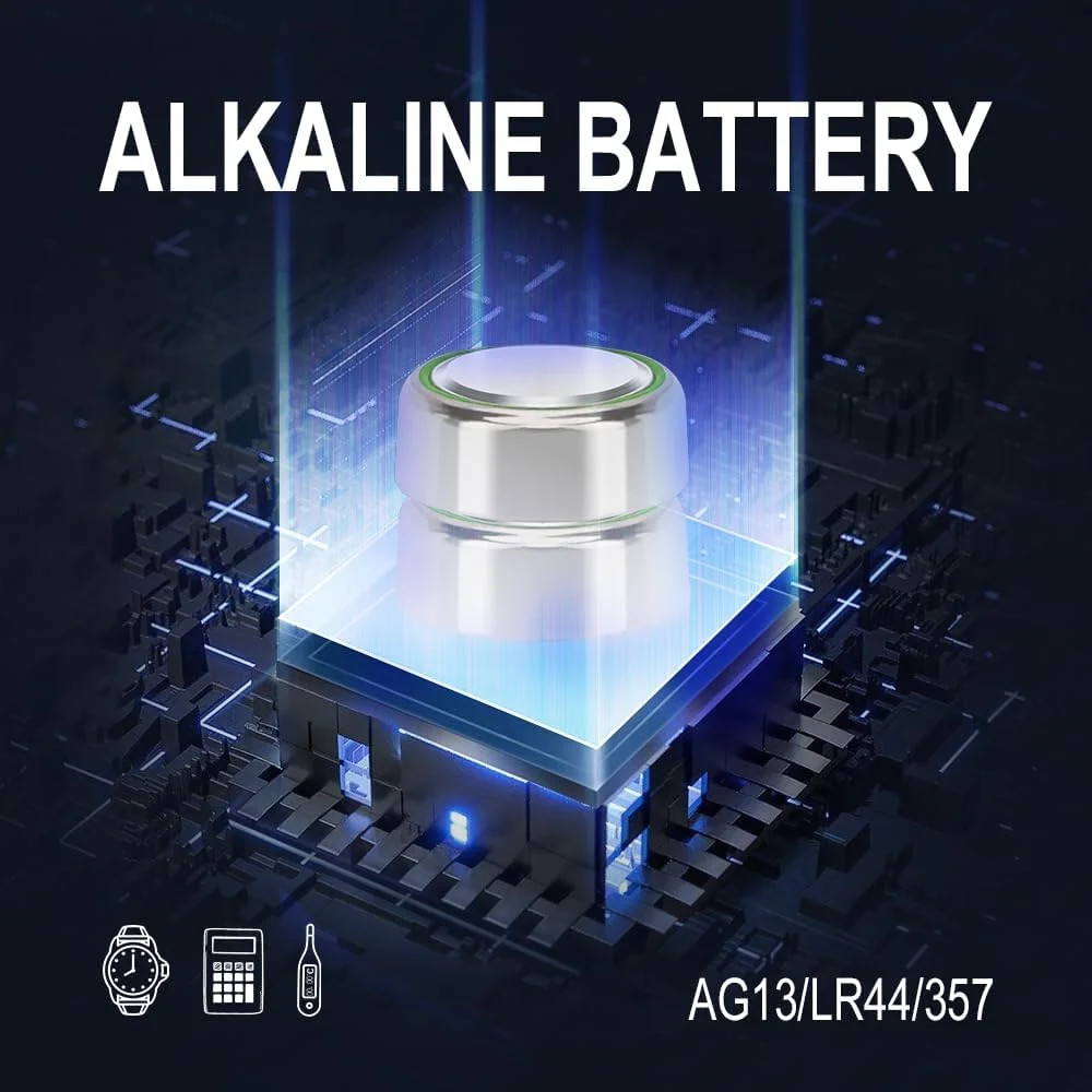 LR44 Batteries LR44 Button Cell Battery 40 Pack,LR44 AG13 357 303 SR44 Battery 1