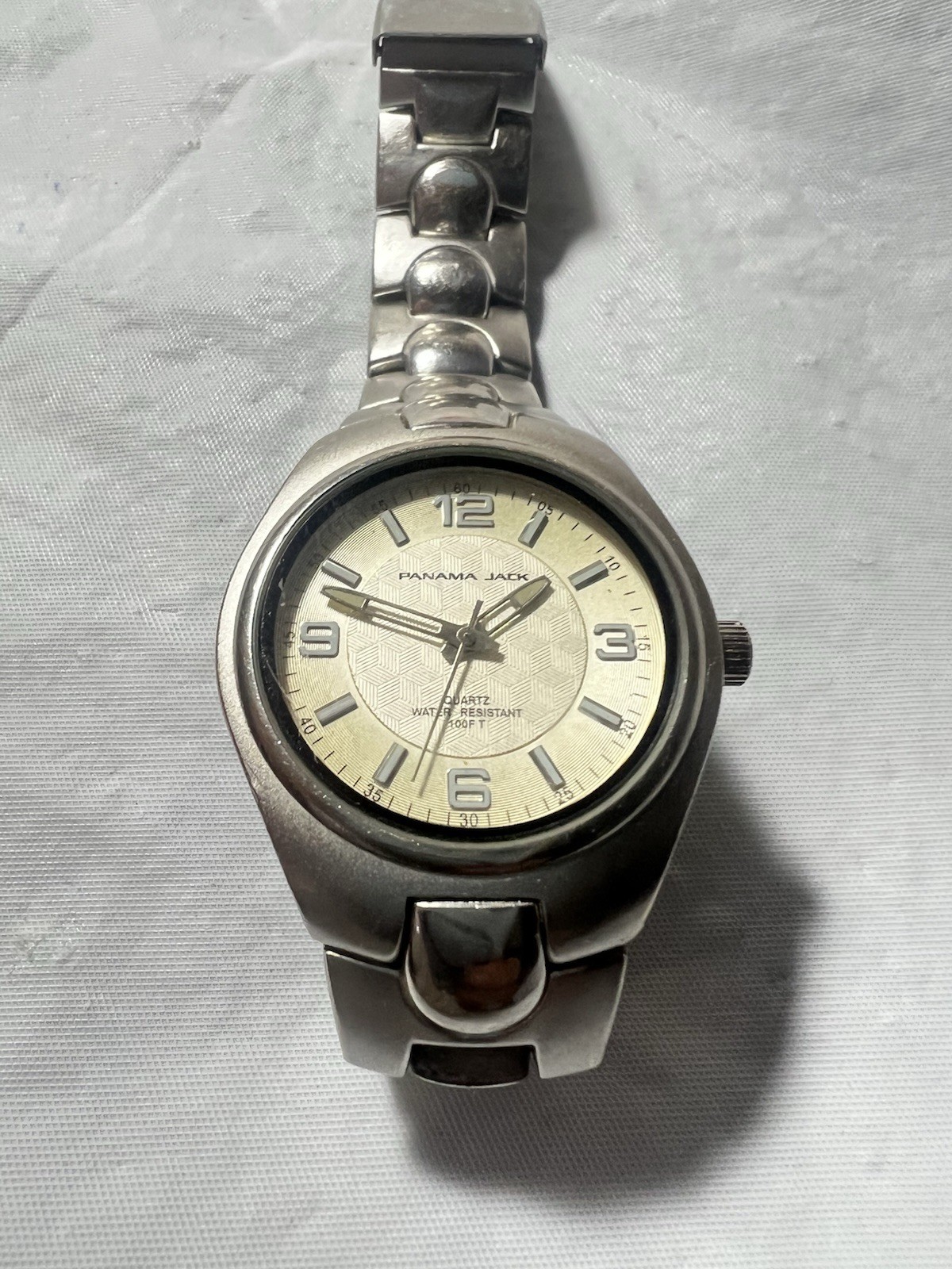 Panama Jack Men’s Watch,39mm Case,WR30M,st/steel,since 1974,V377,new Battery.