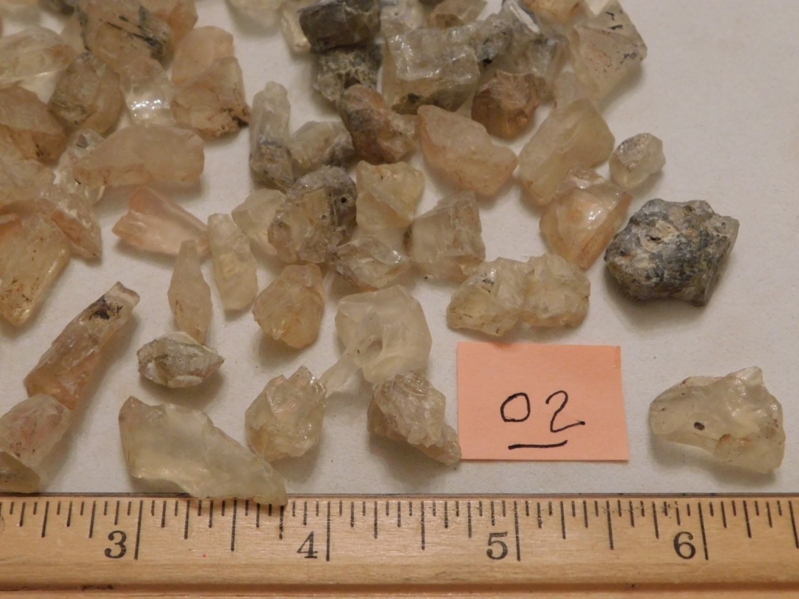 508Ct Oregon Sunstone Rough – Old Stock Collected in 1966- Kinion & Skierka Mine