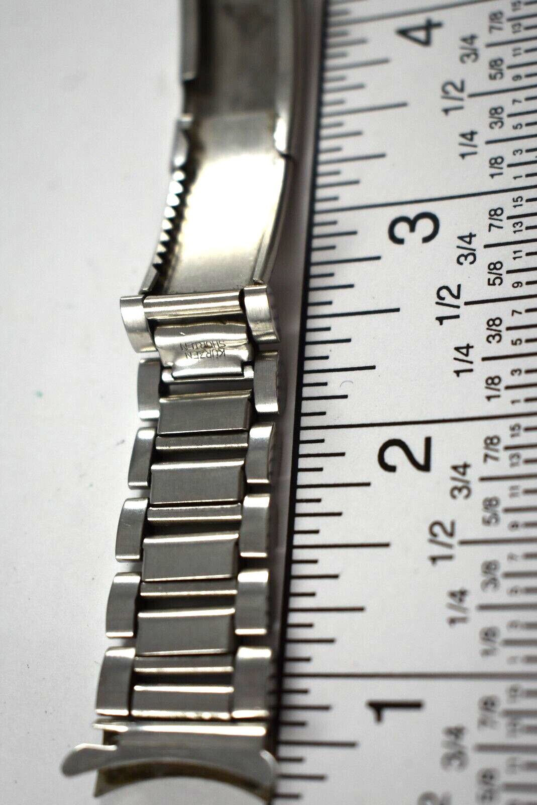 Vintage Doxa Sub Rare Stainless Steel Wrist Watch Band 17.75mm lot.fi