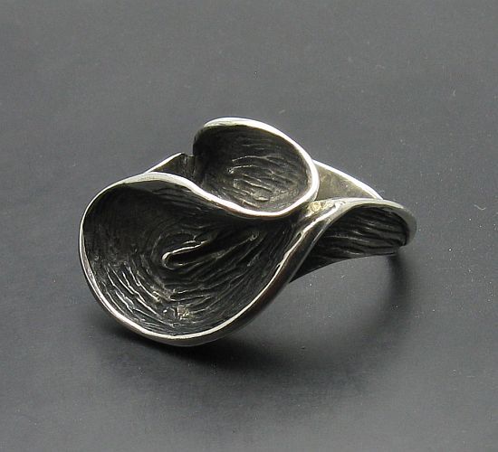 Stylish Extravagant Sterling Silver Ring Solid 925 Perfect Quality Empress