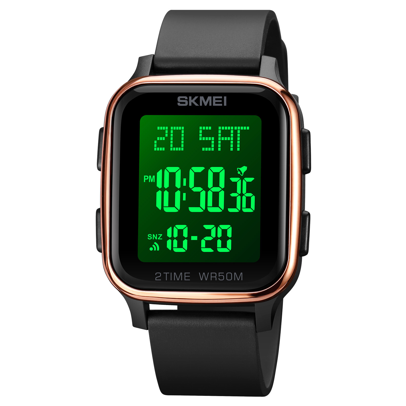 For Men Women Unisex Boys Girls LED Digital Screen Multifunction Wrist Watch