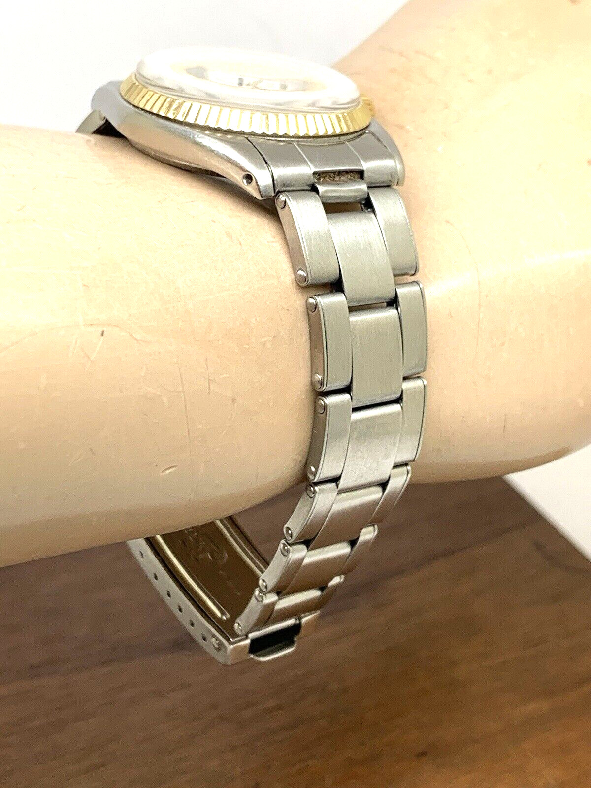 Rolex Speedking Oyster Perpetual 6430 Watch Swiss Wind Steel 14k Bezel 30mm