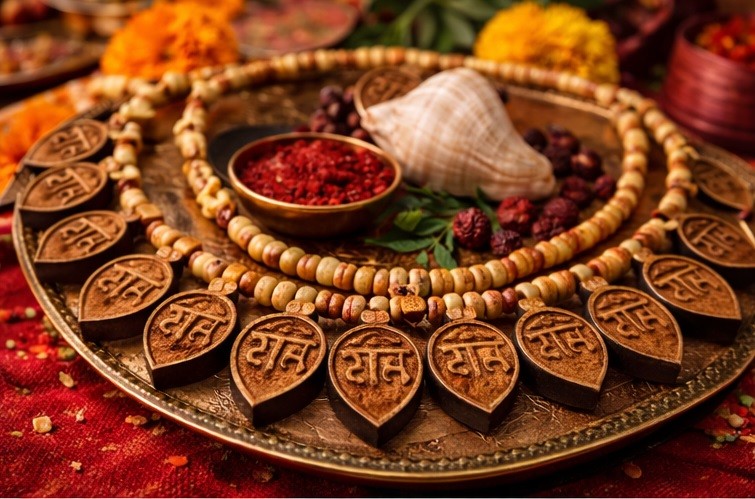 Shri Ram 16 pendants Tulsi mala| 30+ Variations