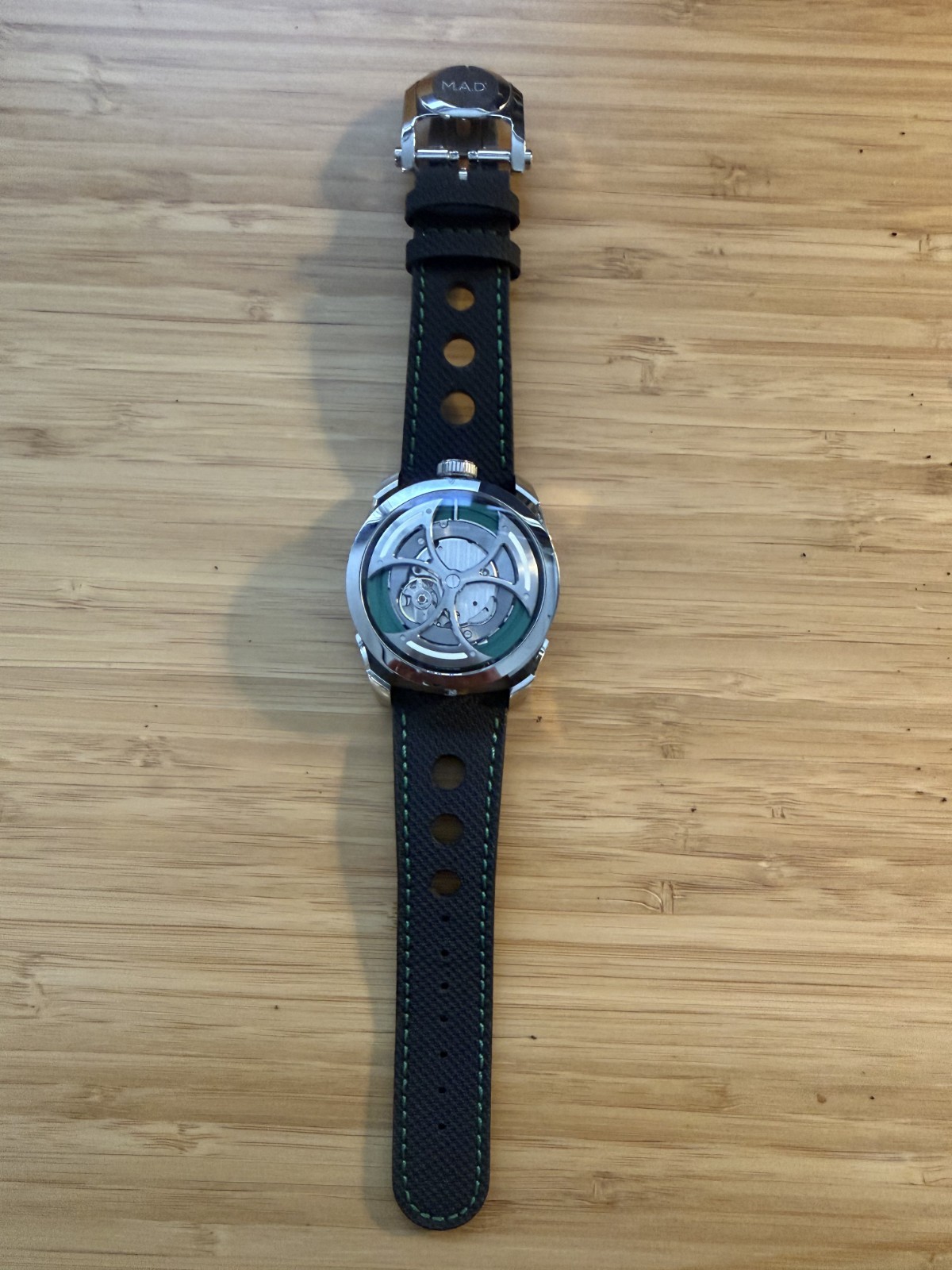 2024 M.A.D. Editions MAD1 Green by MB&F 42mm Clover Edition
