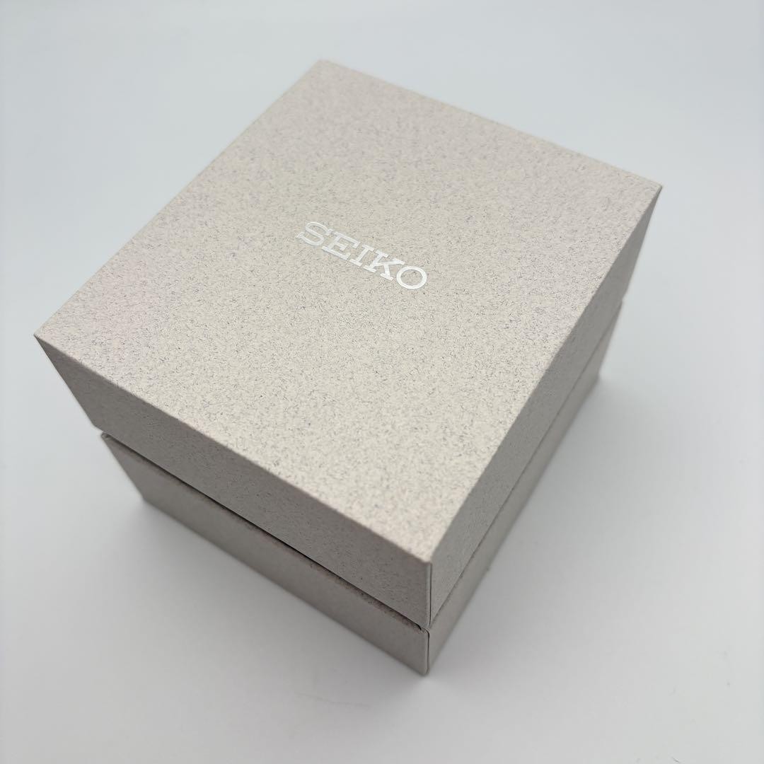 SEIKO Chronograph SND367PC Black Silver Men’s Watch in Box New