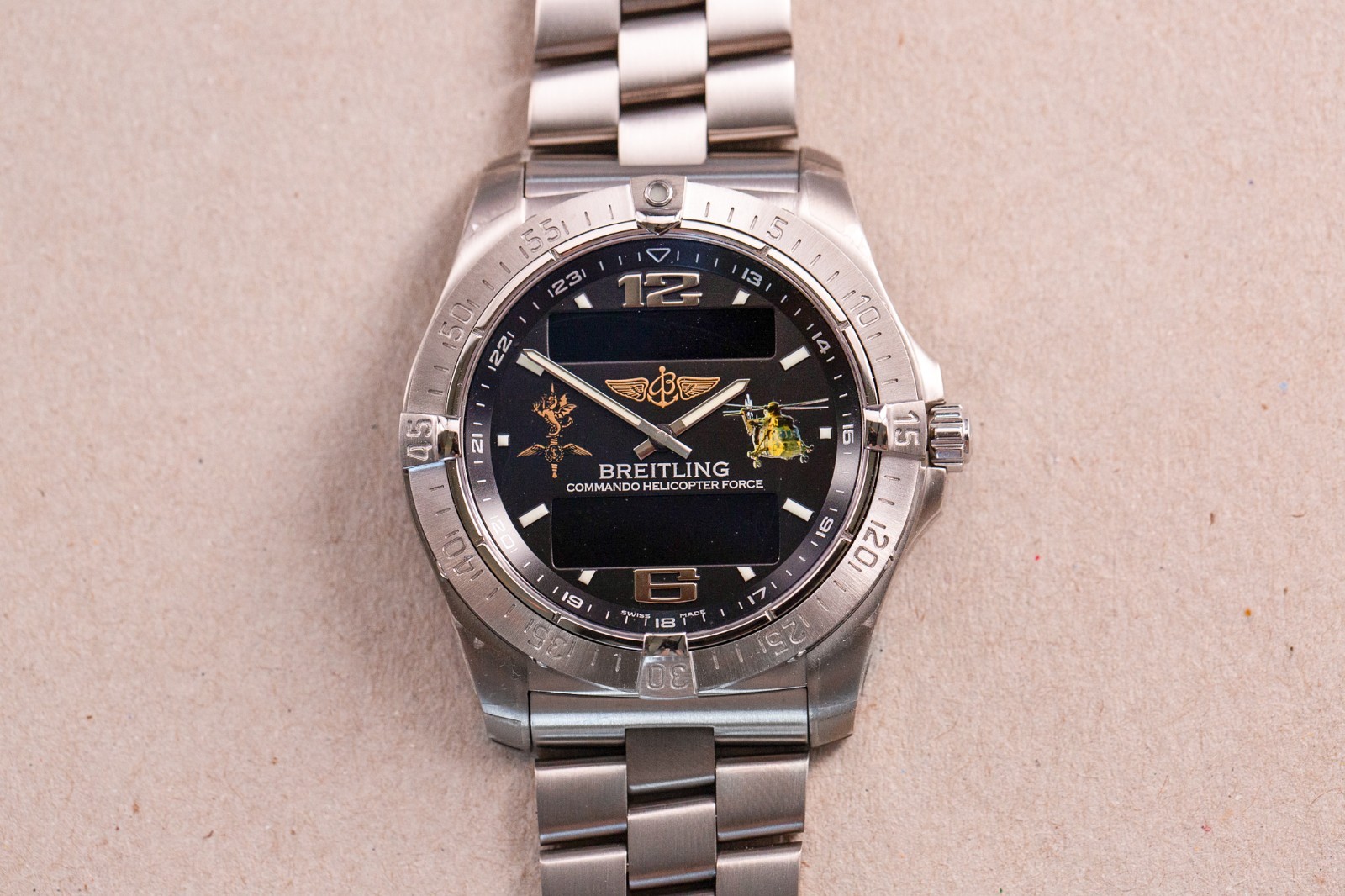 BREITLING Aerospace COMMANDO HELICOPTER FORCE Sea King Military Limited Edition