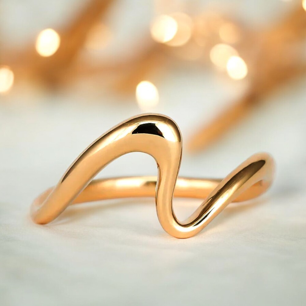 Diamond Ring Band Gold Lab Grown Stacking Plain GLI 14K Yellow Sizable