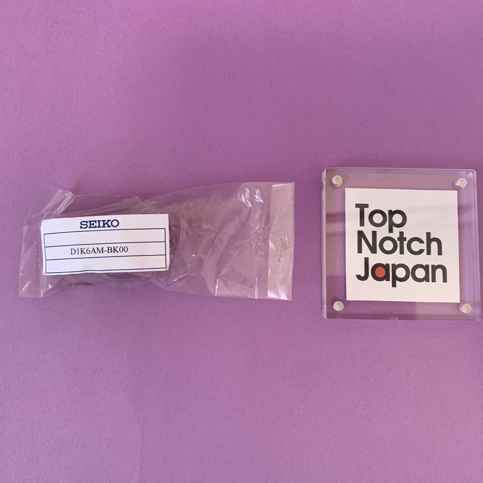 SEIKO Watch Buckle Deployment Clasp 18mm D1K6AM-BK00 for SBDX001 Genuine