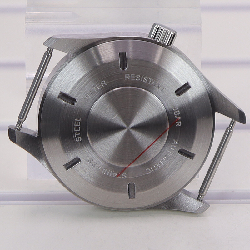 diver Brushed 40mm Seiko Aviator Watch Cases Stainless Steel For nh34 nh35 nh36