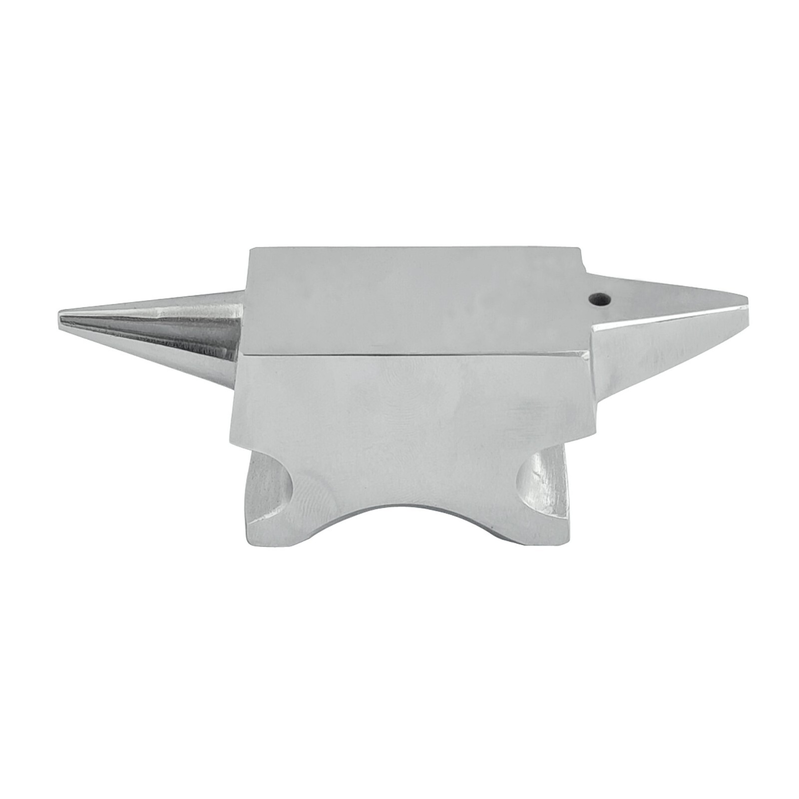 Set of 2 Horn Anvil & Steel Bench Block, Jewelry Flattening and Shaping Tools