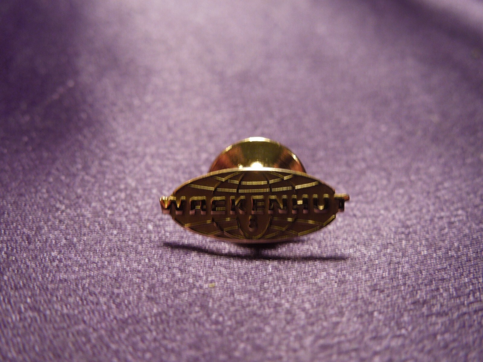 1/5 10K Gold Filled Wackenhut 5 Security CTO Tie Tack
