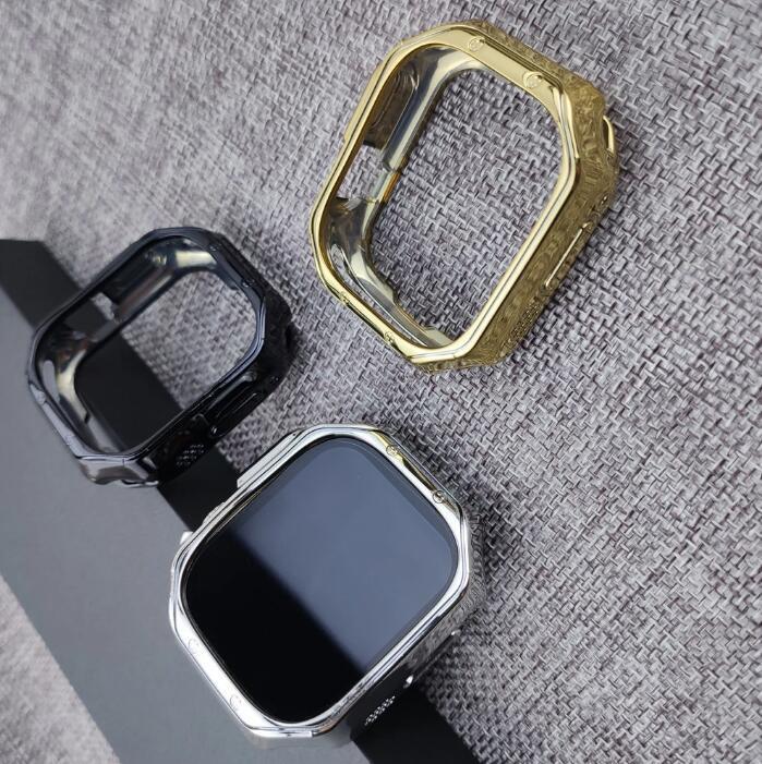 Soft TPU Case Cover For Apple Watch Ultra/Ultra 2 49mm Protective Bumper Frame
