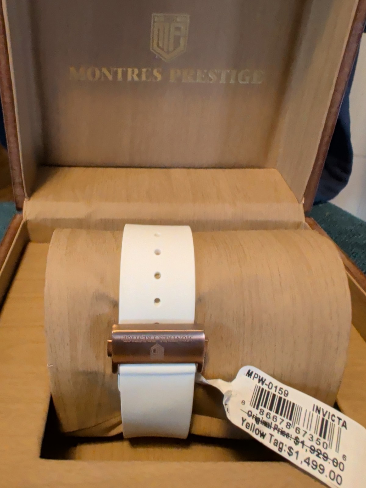 Montres Prestige X Invicta Automatic Men’s Watch 44mm, White (MPW-0159) Engine