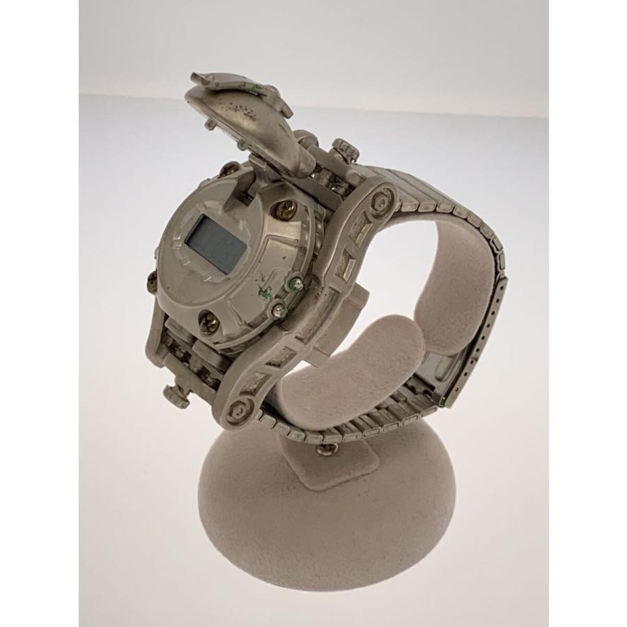 Bandai Tokima Steam Head 1998 Titanium Belt Watch Used Collectible