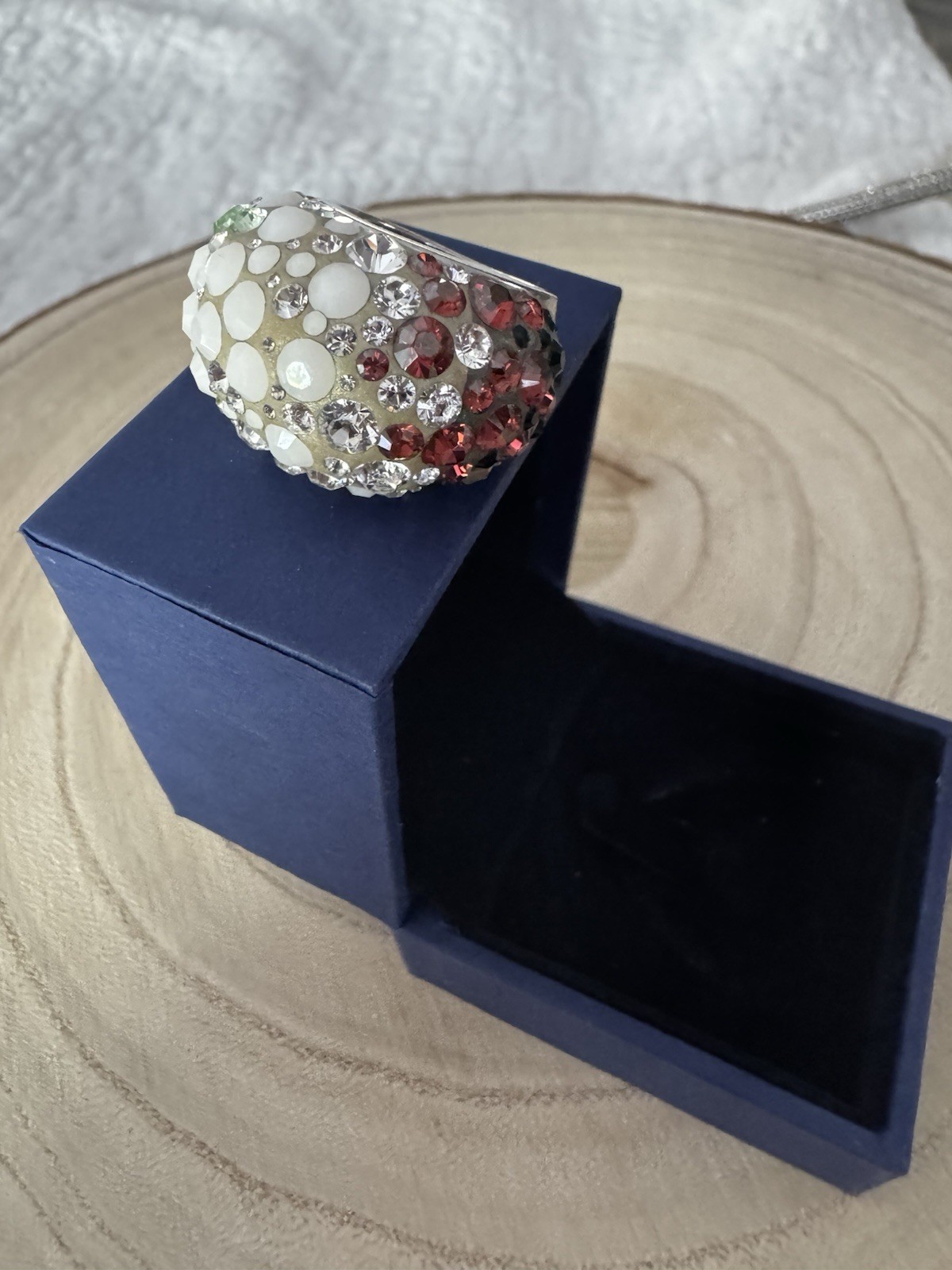 Swarovski Chic Dome Ring Size 52/ 5.75.