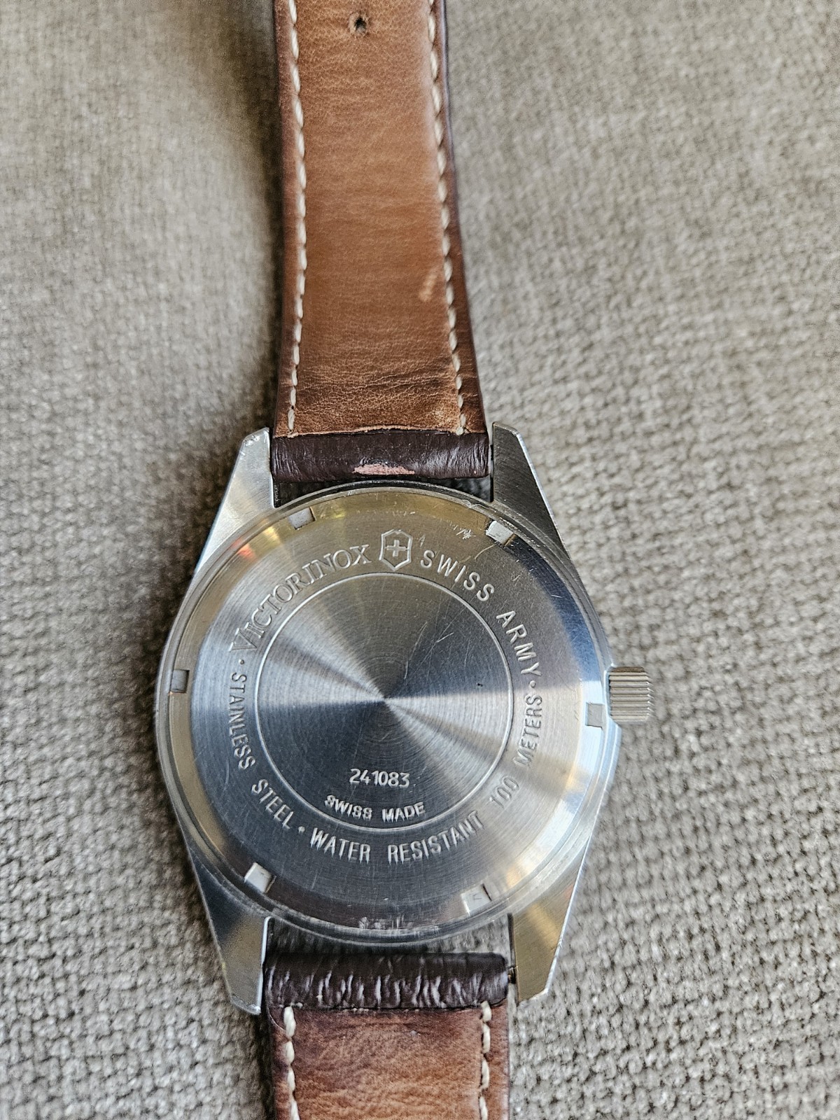 Victorinox Garrison Collection 241083 40mm Silver Stainless Steel