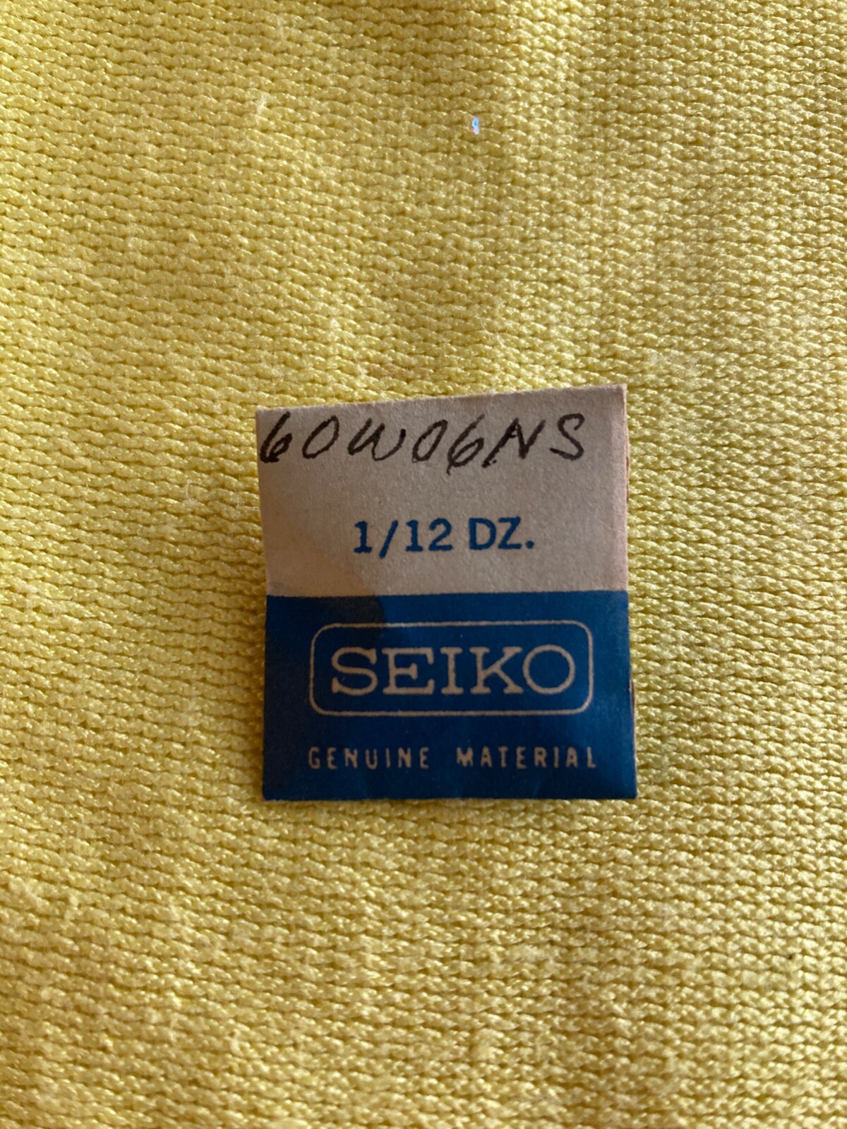 NOS Seiko Crown Part number 60W06NS