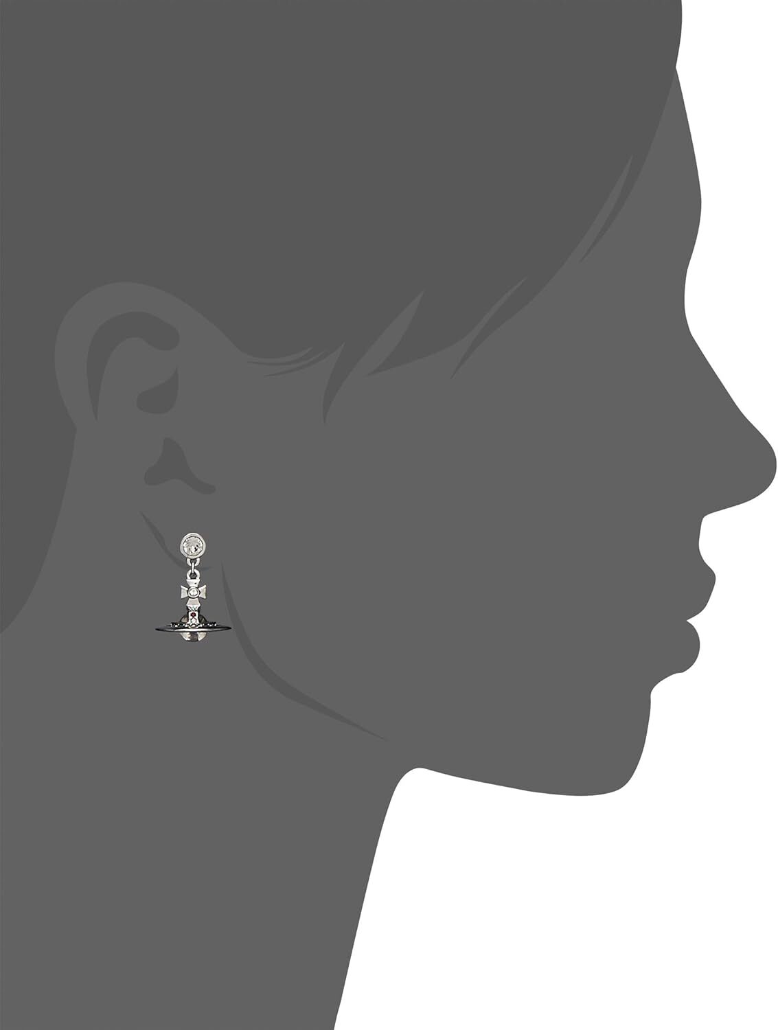 [Vivienne Westwood] NEW PETITE Orb Earrings 62020032/S001