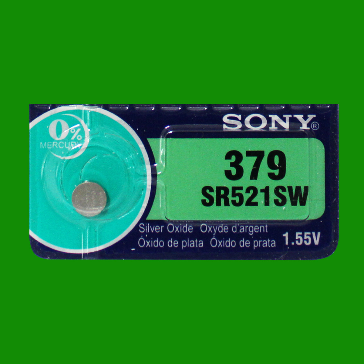 Sony 379 SR521SW Watch Battery – 1Pc