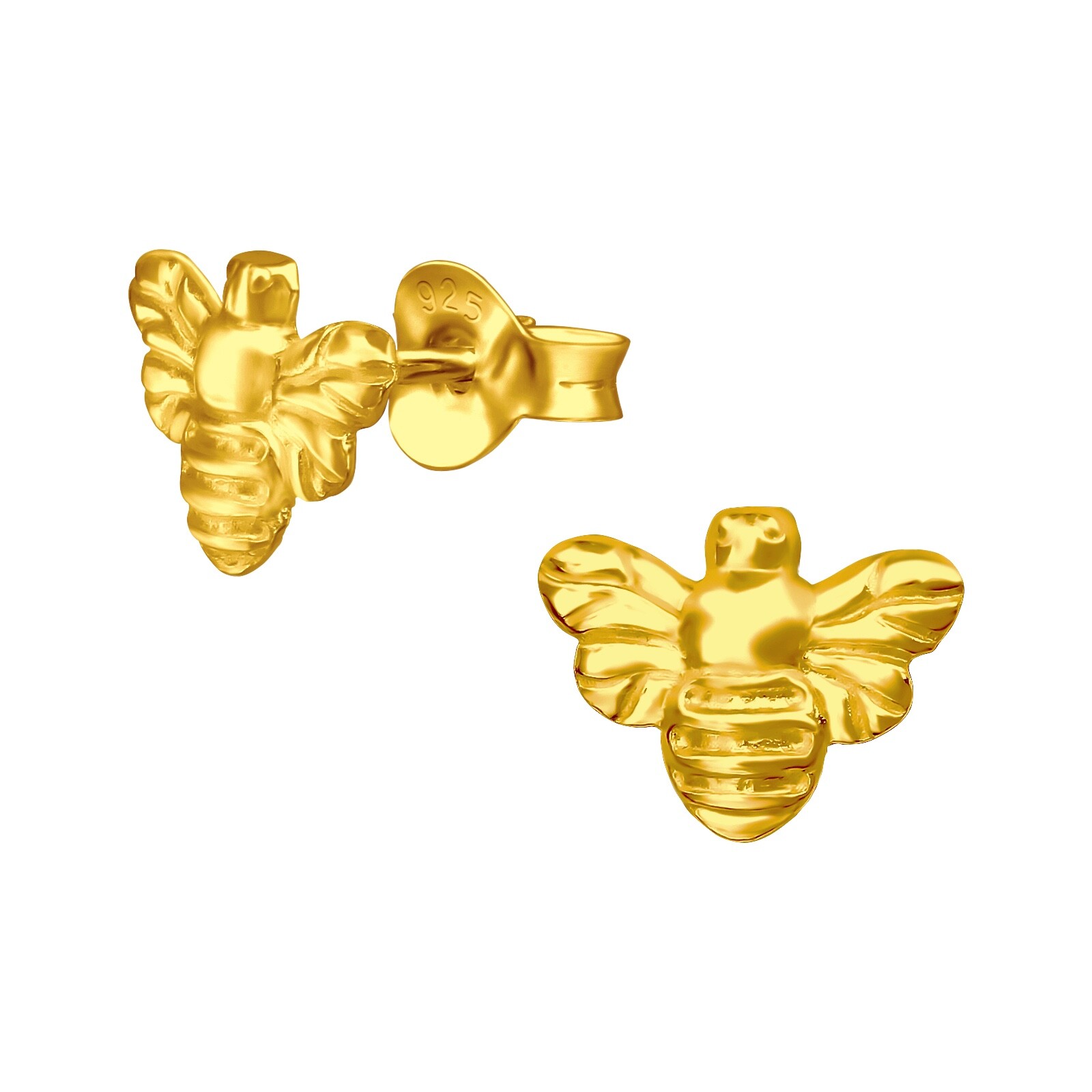 Gold plated – Charlotte – Bee Earring – Free delivery – Gift box included