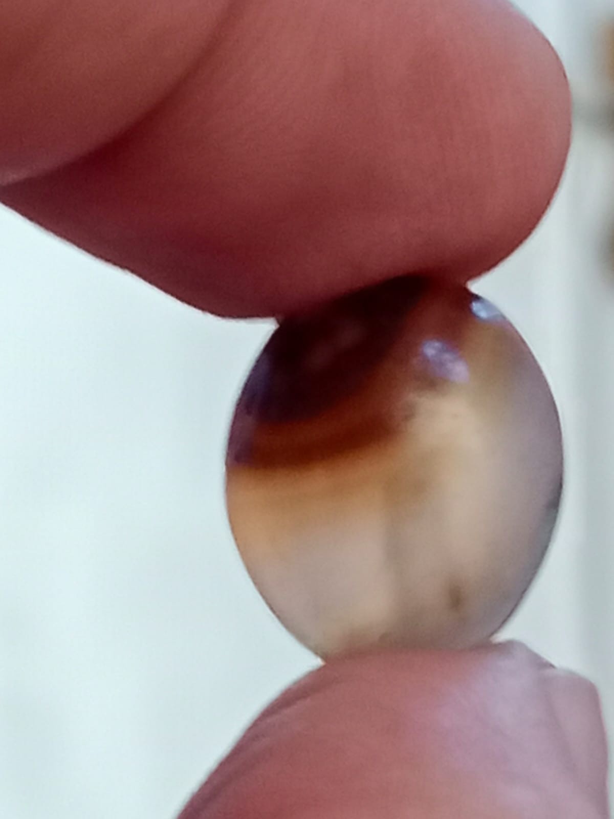Rare Antique Natural Yemeni Pictorial Agate Aqeeq Loose Gemstone Old