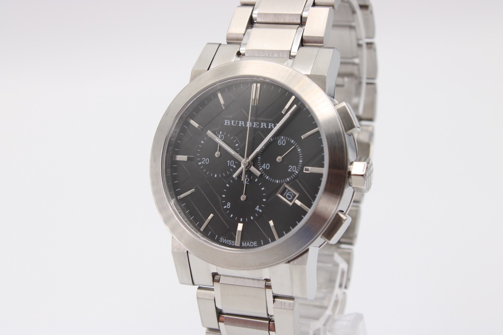 BURBERRY The City BU9351 Stainless Steel Black Dial Men’s Watch 42mm