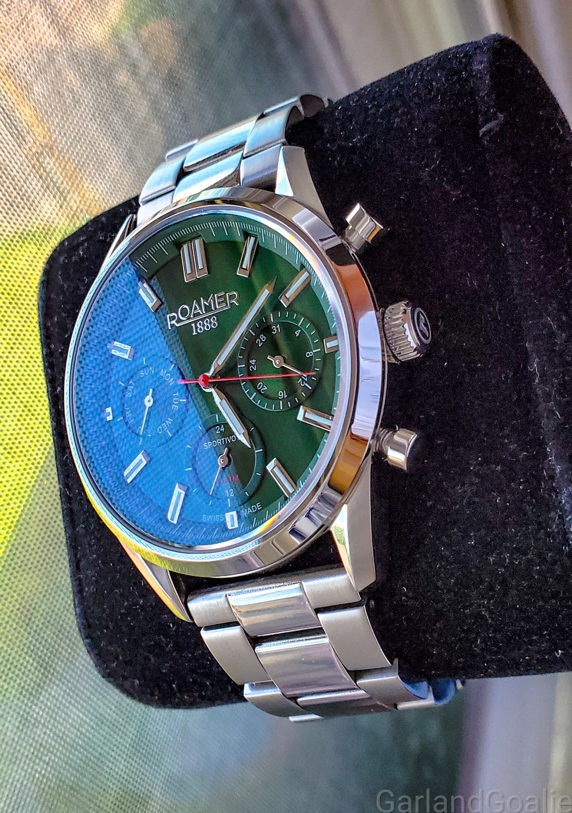 Roamer Sportivo Day Date Swiss Made Limited Edition Mint Condition Full Set!
