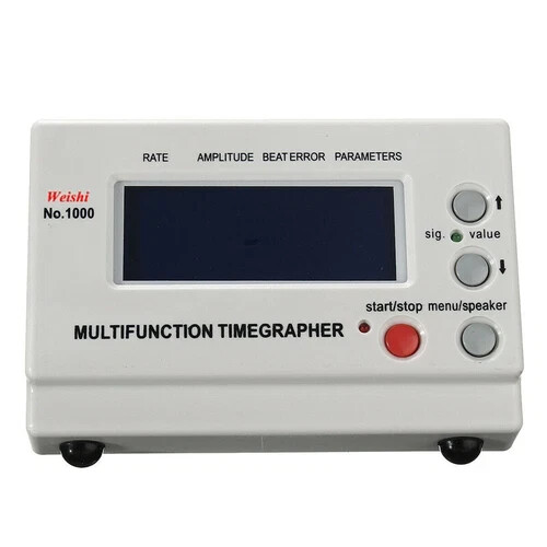 Weishi MTG-1000 Timegrapher Mechanical Watch Timing Tester Multifunction Machine