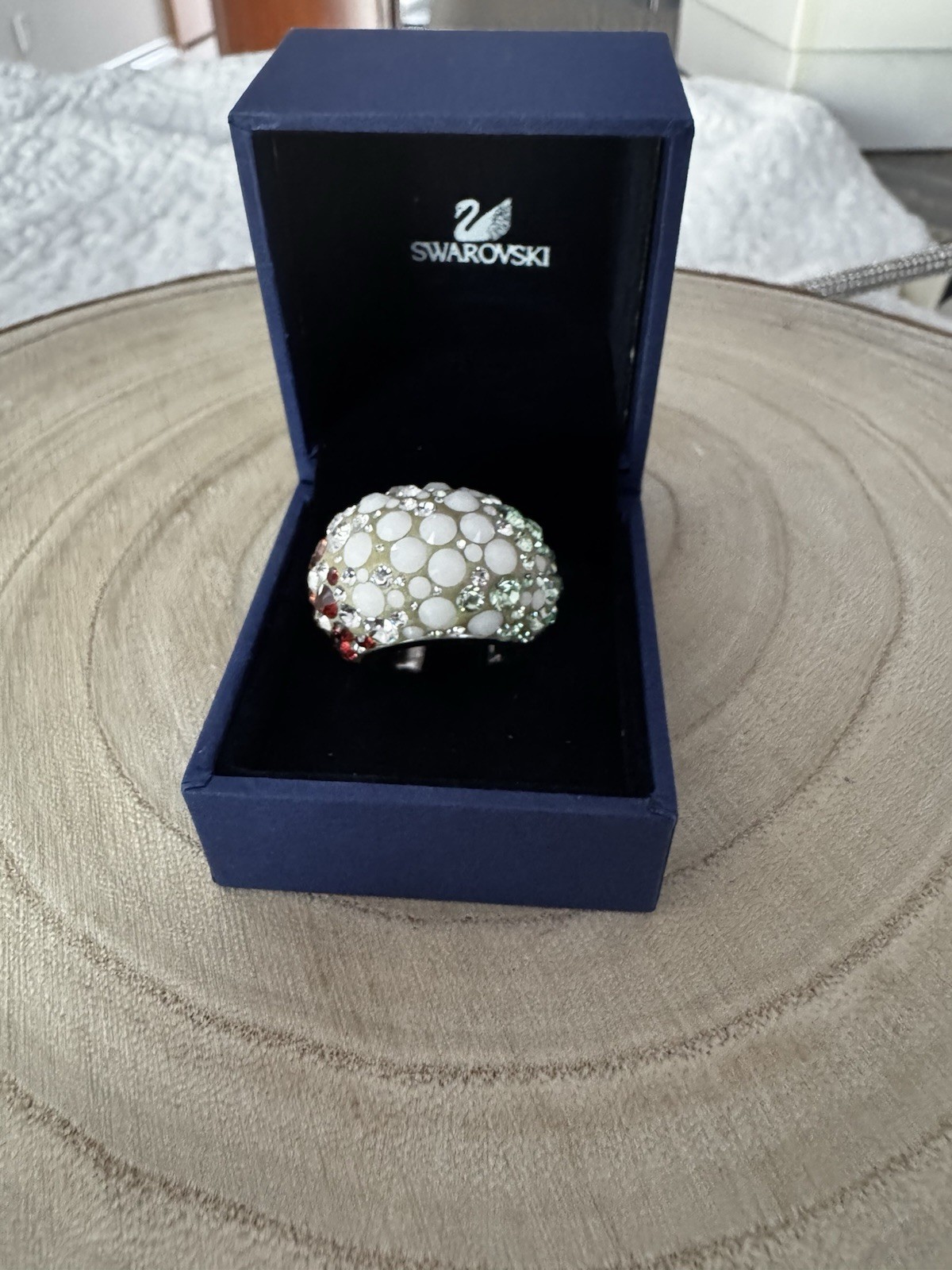 Swarovski Chic Dome Ring Size 52/ 5.75.