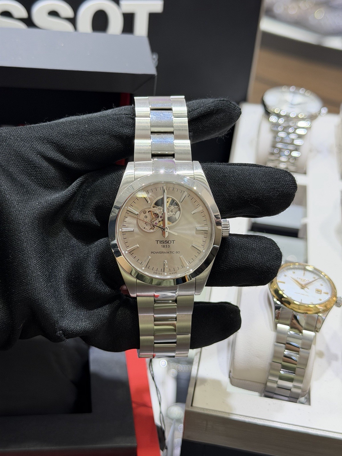 New Tissot Gentleman Powermatic 80 40MM Automatic Men’s Watch T127.407.11.081.00