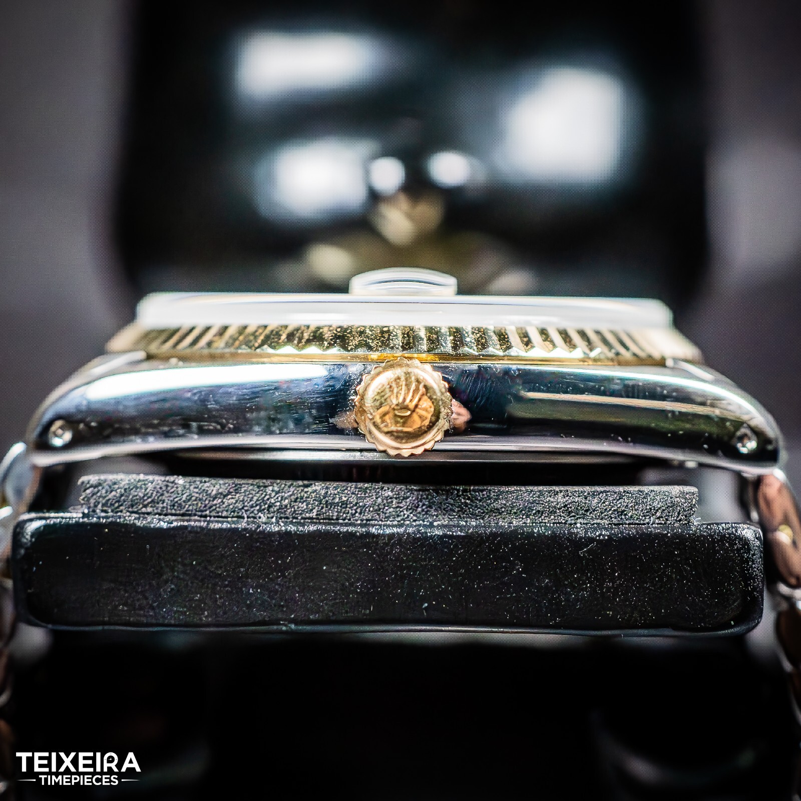 Tudor Prince Date 74033 Champagne 18k Fluted Bezel and Jubilee Bracelet 34mm
