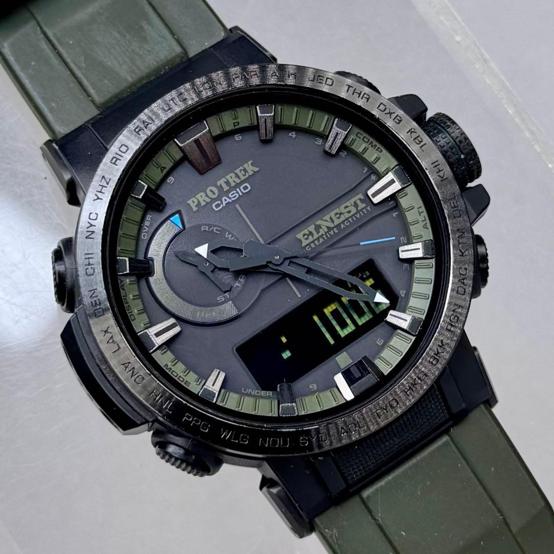 PROTREK PRW 60ECA Radio Solar Black Limited Model