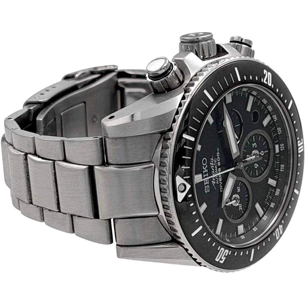Seiko Brightz Ananta SAEK013 Stainless Steel Diamond 44.0mm Wristwatch #KNW2067