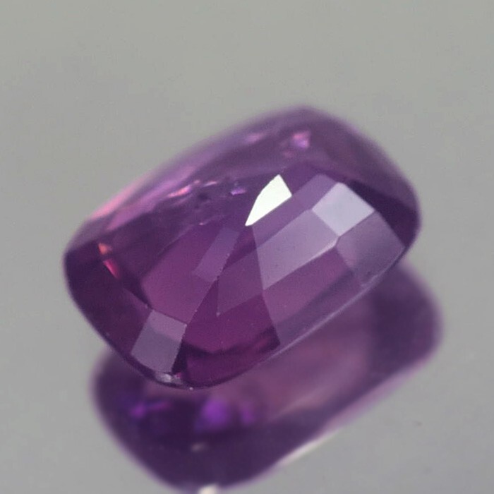 1.065CT CERTIFIED AA UNHEATED CUSHION PURPLISH PINK SAPPHIRE NATURAL