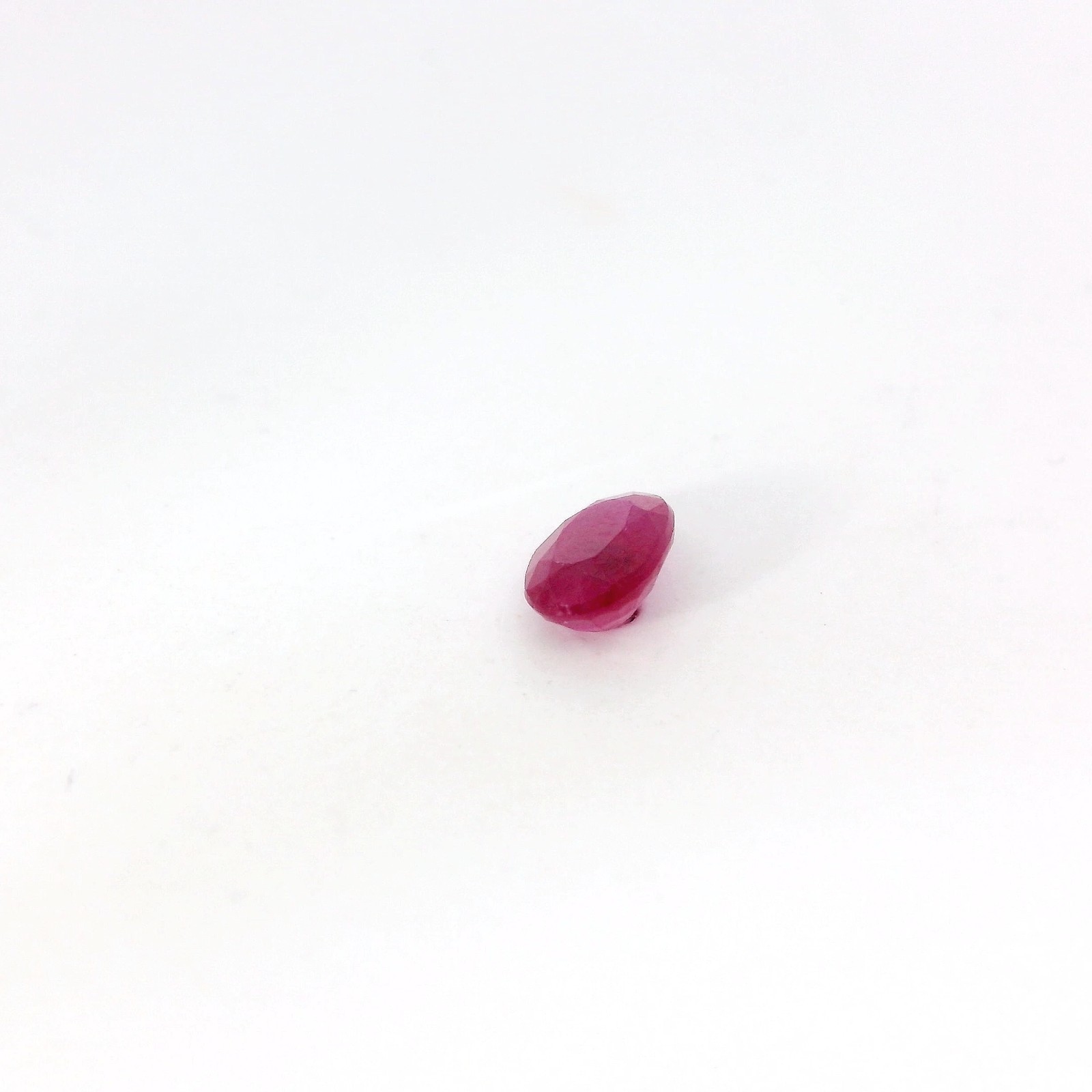 0.58ct Oval Cut Natural Genuine Ruby Loose Gemstone 5.80 x 4.20 x 2.70 mm