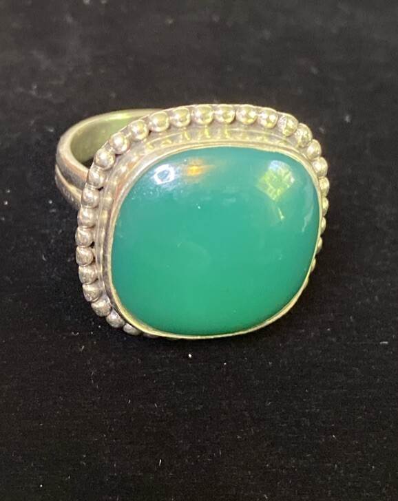 925 Sterling Silver Lot Of 4 Rings Sz. Varies Multiple Stones C11