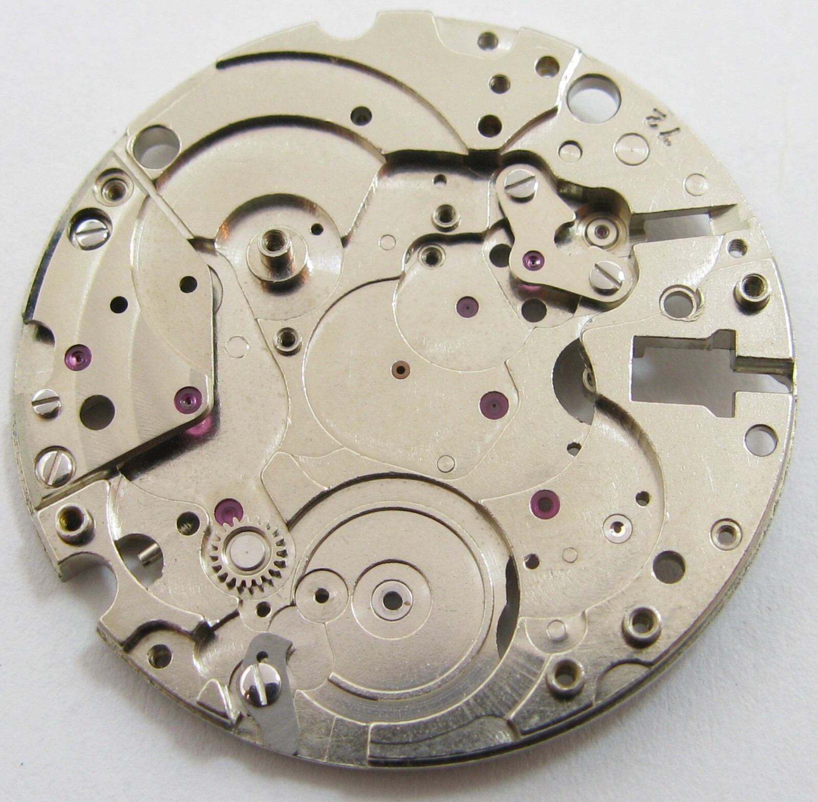 Universal Geneve 72 Watch Part: jeweled main plate #100