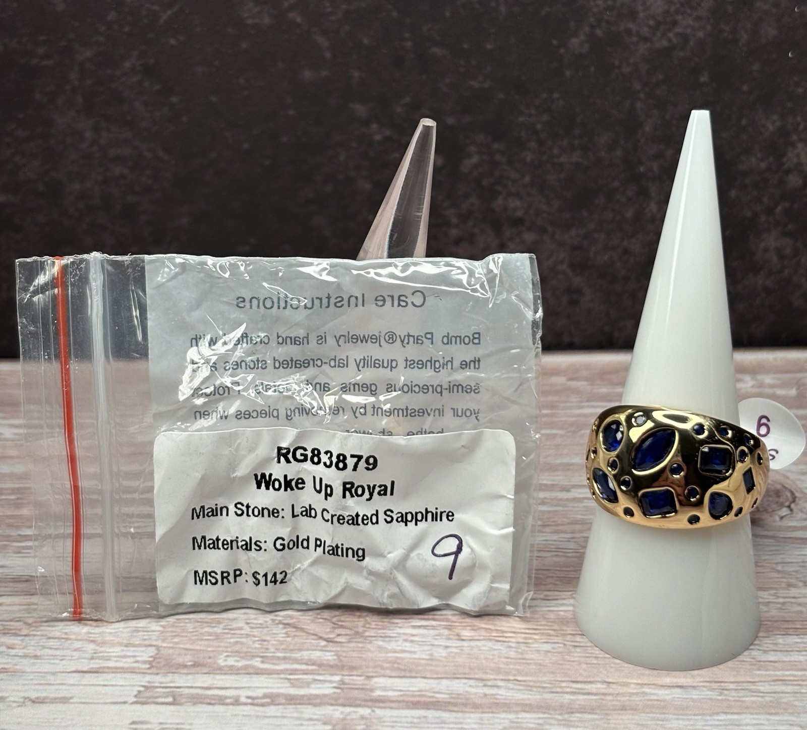 Bp Jewelry | September 2025 “Woke Up Royal” Size 9