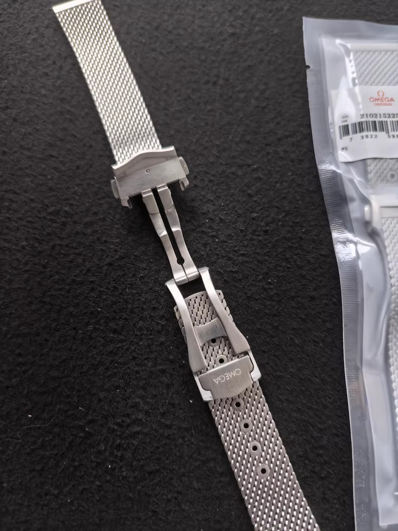20mm Titanium Milanese Mesh Bracelet For Omega Seamaster 300M 007 NTTD 210.90.42