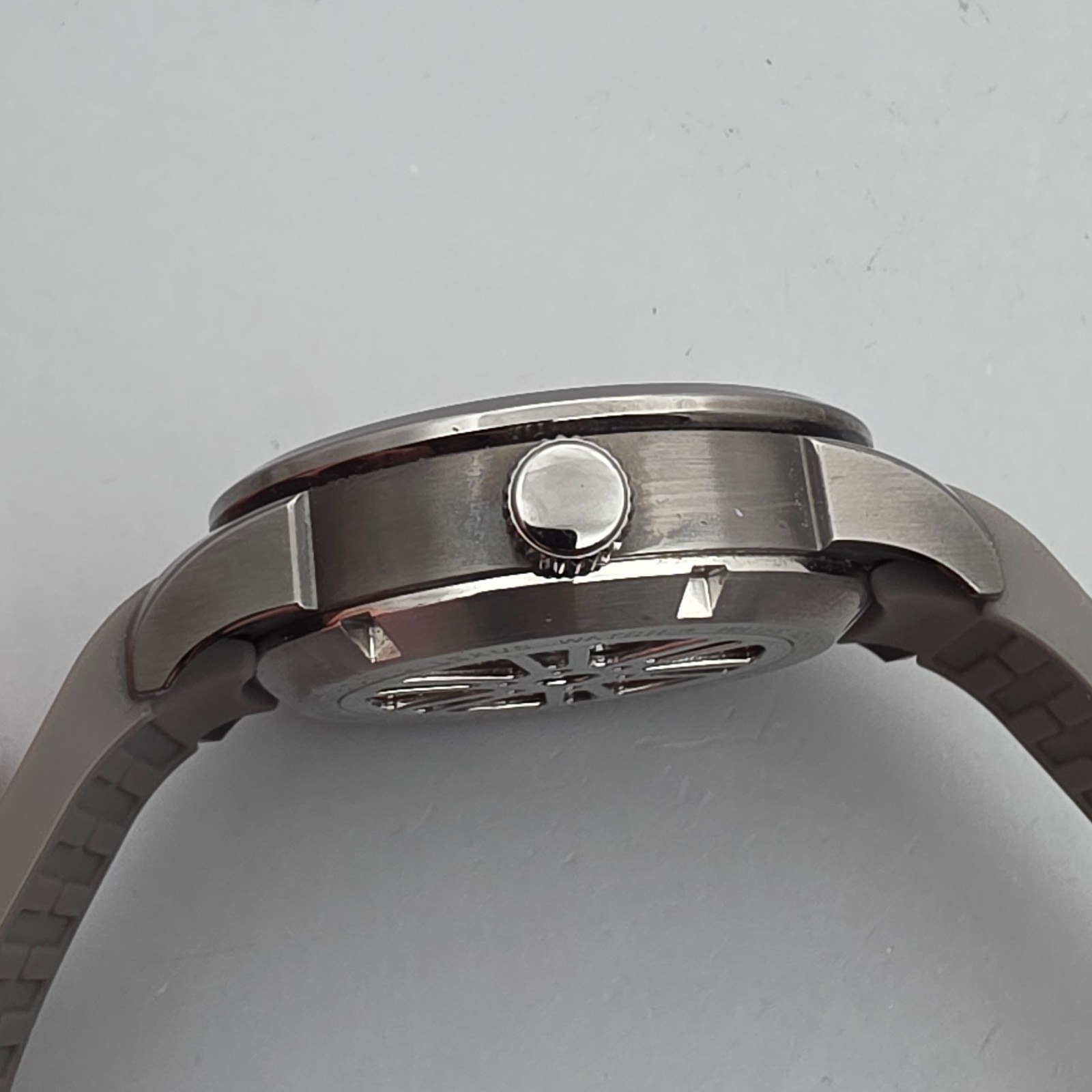 LEXUS men’s automatic watch Skeletonized dial Wheel hub back