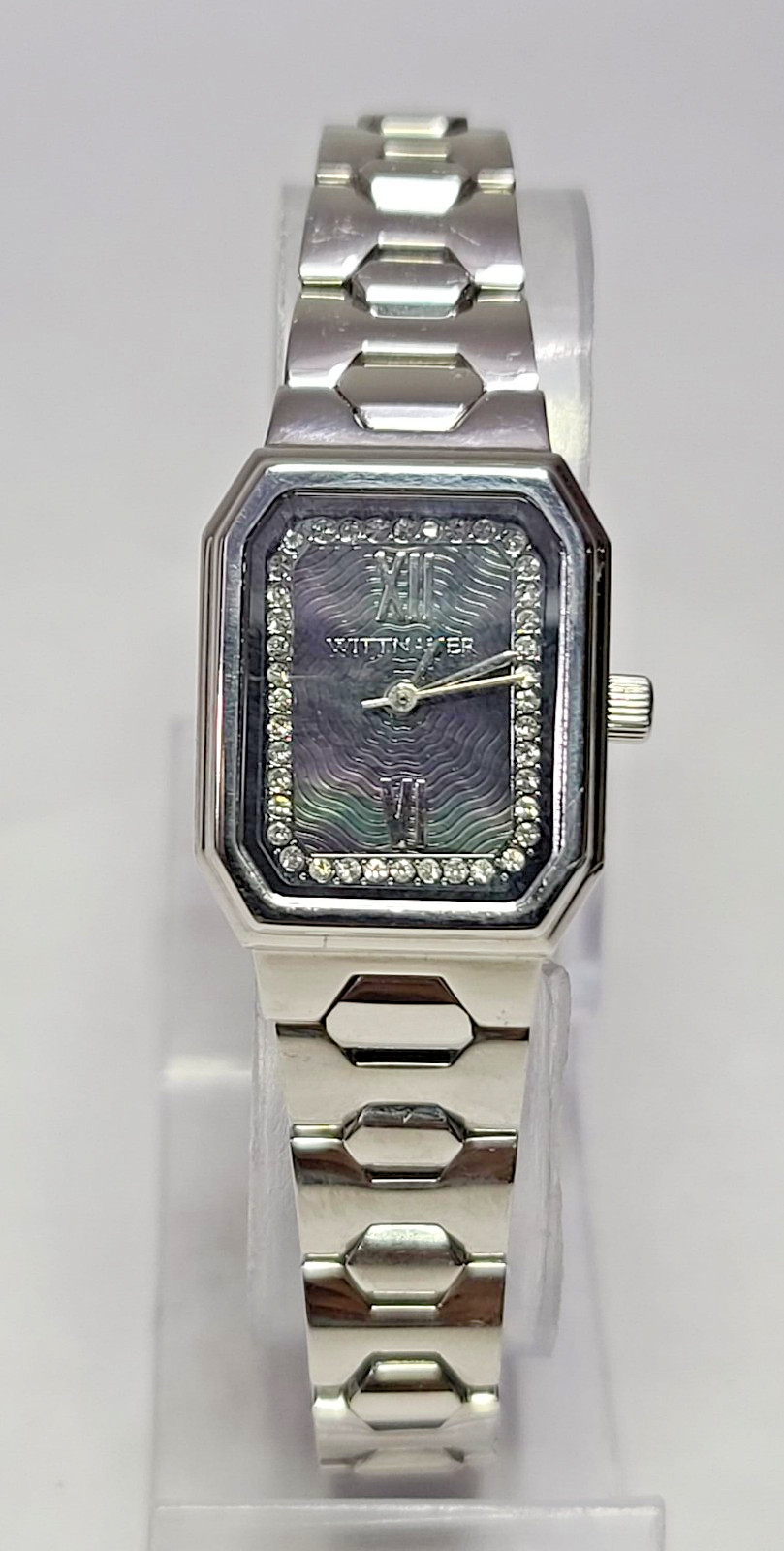 WN4050 WITTNAUER BLACK DIAL STIANLESS STEEL WOMEN’S WATCH MW5-138