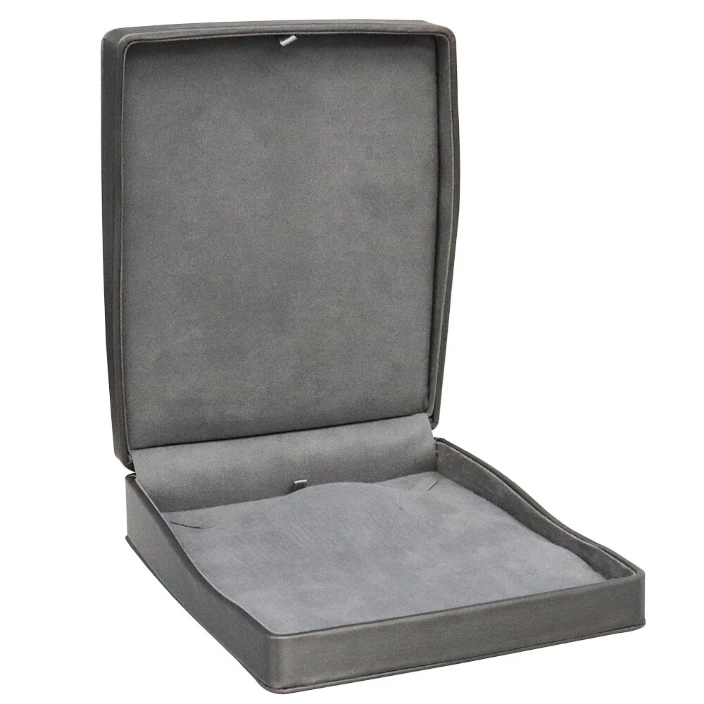 1 PCS Premium Leatherette Large Jewelry Necklace Packaging Gift Box