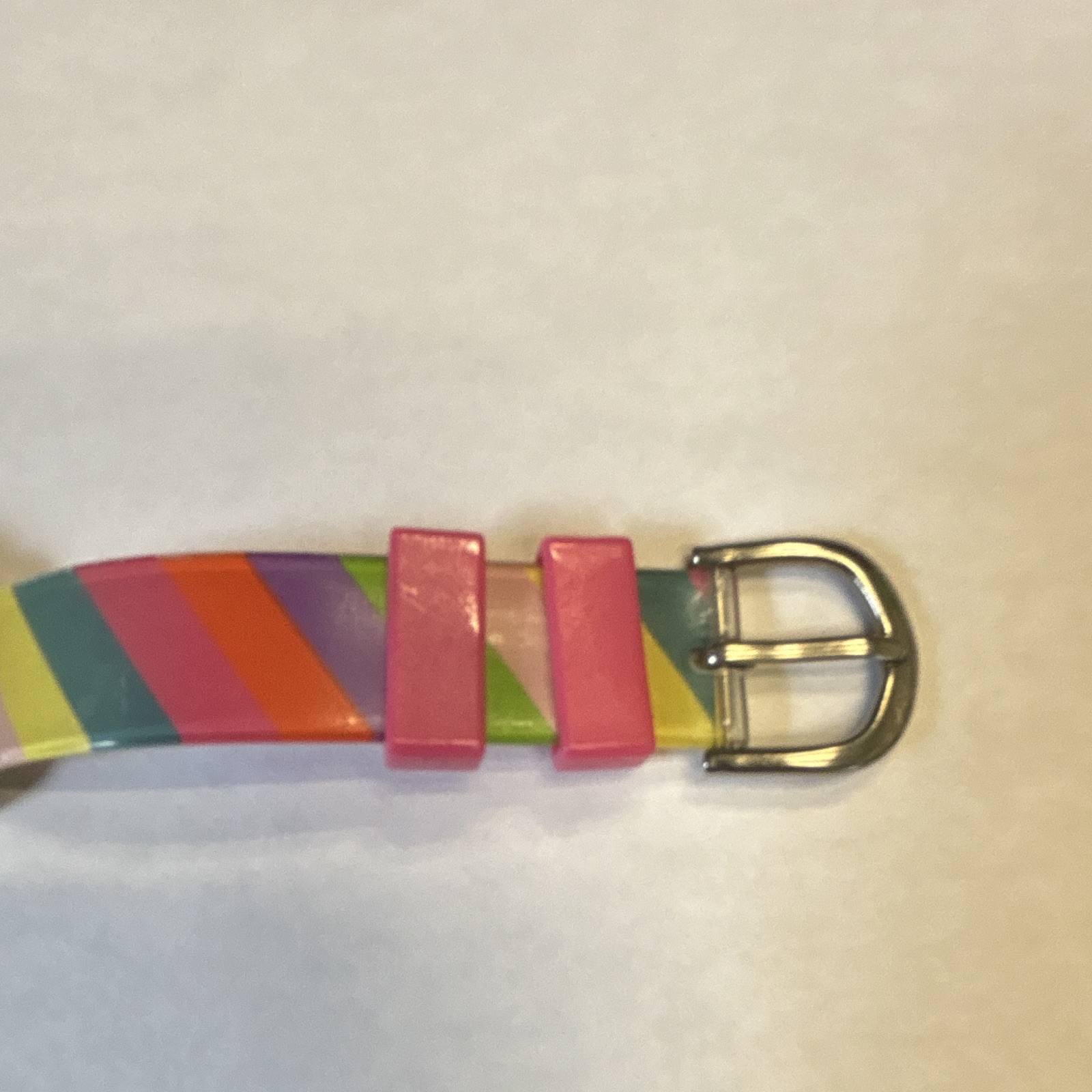 Hello Kitty Digital Watch Rainbow Colors VTG Digital Millennial w/Date