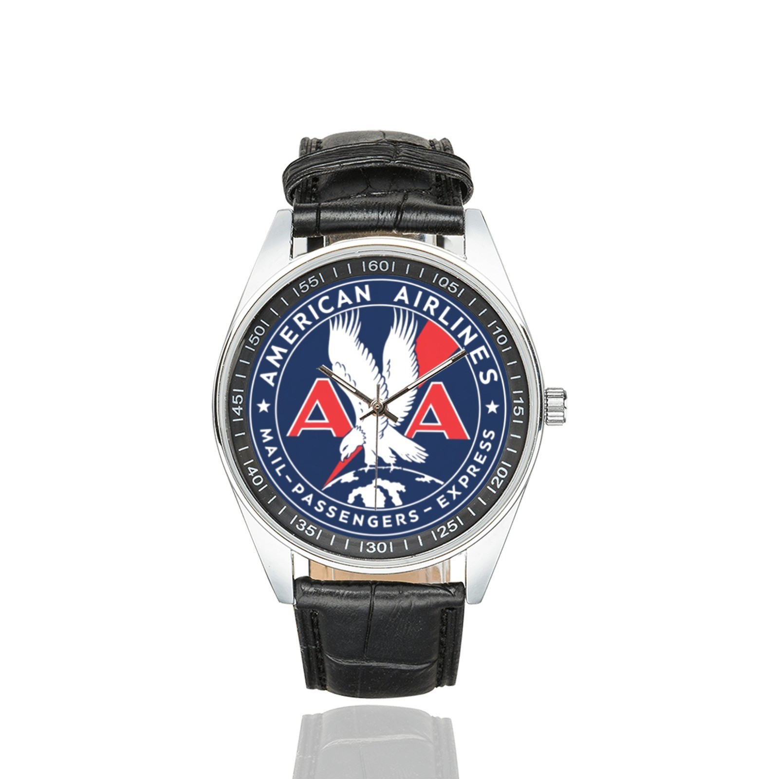 American Airlines Vintage Logo v1 Airliner Aviation Pilot Watch repro