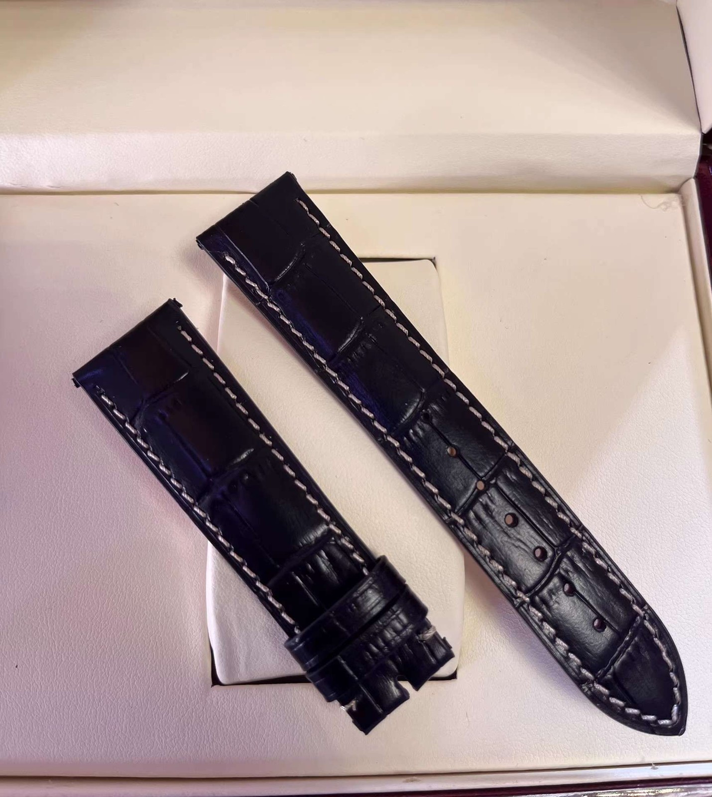 Longines L2.793 L2.893 L2.518 L2.628 L2.629 Original Leather Brown Watch Strap