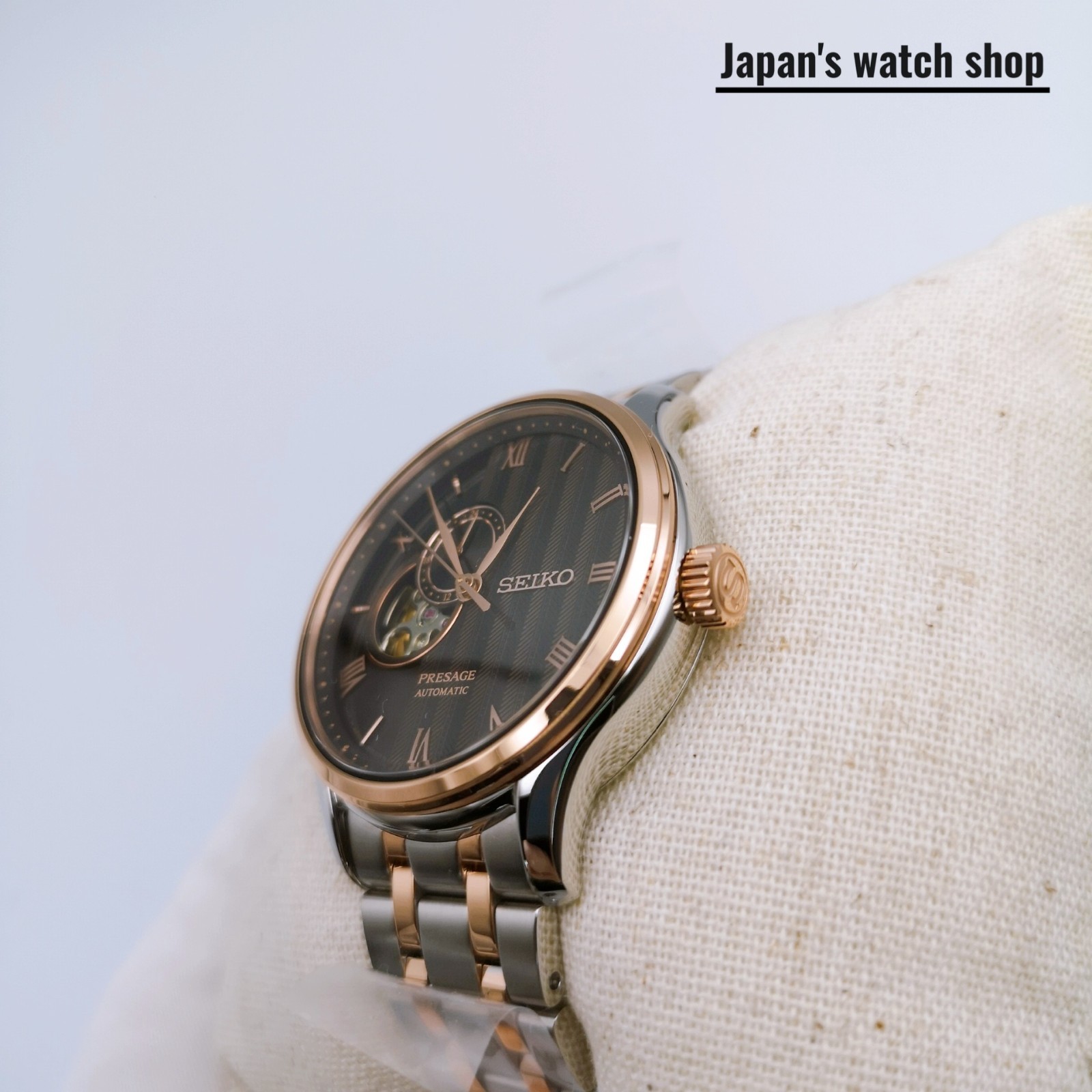 SEIKO PRESAGE SARY262 Silver Automatic Stainless Steel Men’s Watch New in Box