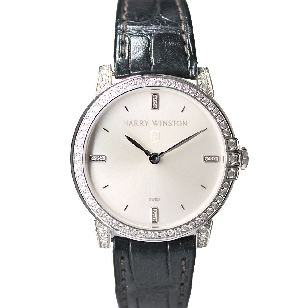 Harry Winston Midnight Collection (Harry Winston) 450LQ32W Silver Ladies Used
