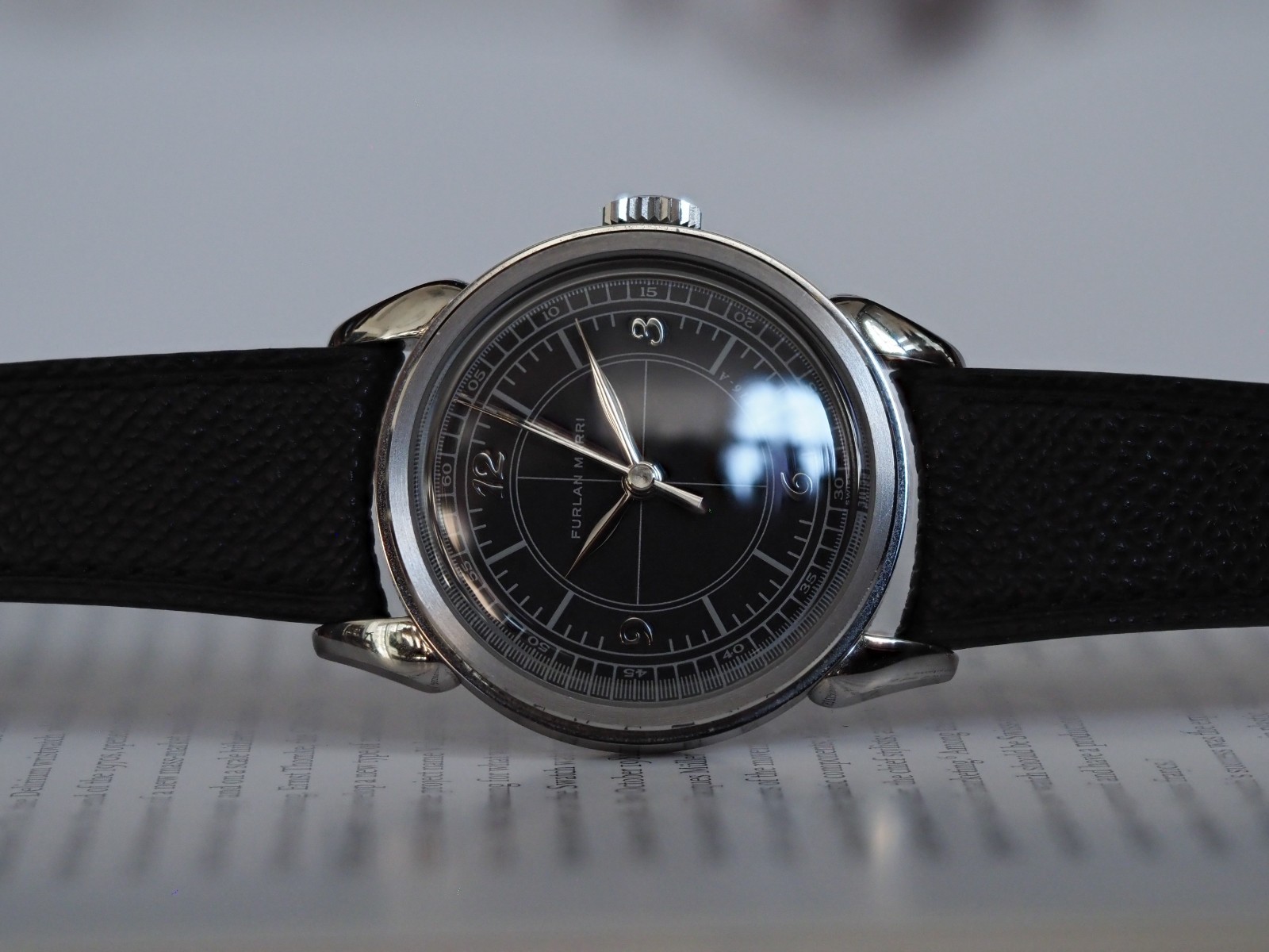 Furlan Marri Black Sector 37.5mm 20202 Black Dial Box Papers 2022